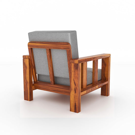 Premium Wooden Sofa Set 5 Seater (3+1+1) | Sheesham Wood