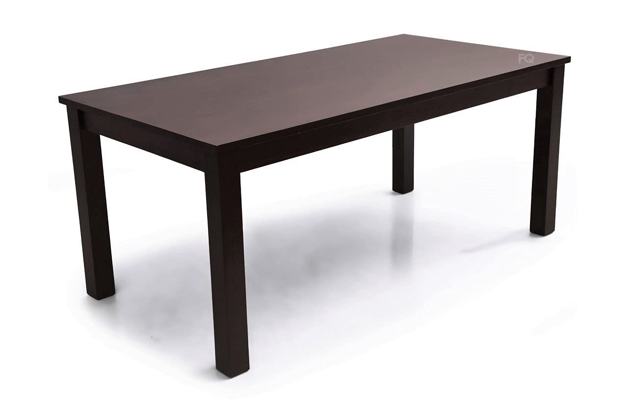 Solid Sheesham Wood 6 Seater Dining Table Set with Bench & Chairs