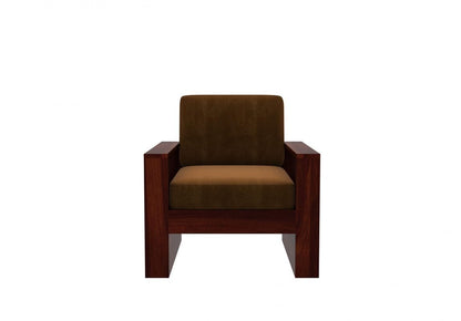 Wooden Sofa Set in Solid Sheesham Wood – 5 Seater ( 3+1+1 )