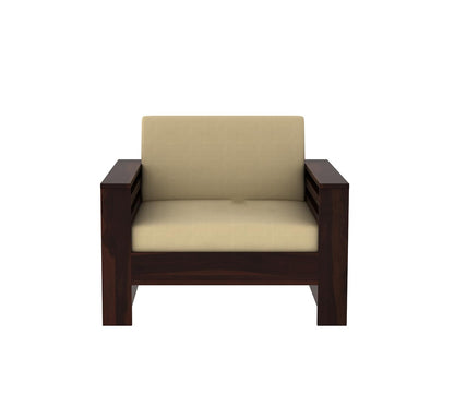 Mordern Solid Sheesham Wood Sofa Set 3+1+1 for living room
