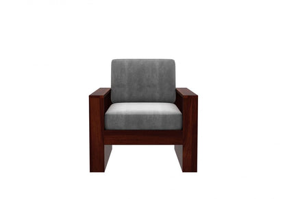 Wooden Sofa Set in Solid Sheesham Wood – 5 Seater ( 3+1+1 )