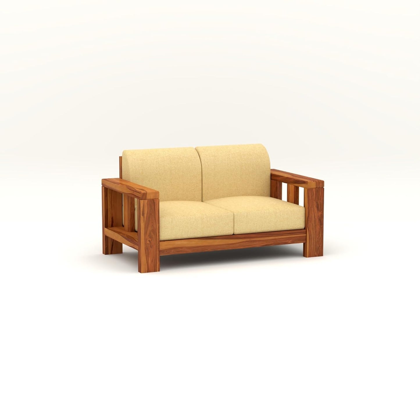 Sheesham Wood 5 seater Sofa Set (3+2 Seater) for living room
