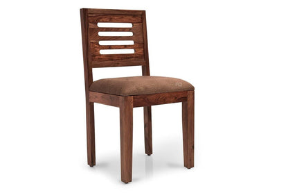Solid Sheesham Wood 4 Seater Dining Table Set with Chairs