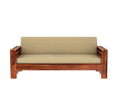Mordern Solid Sheesham Wood Sofa Set 3+1+1 for living room