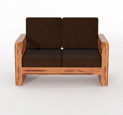 Sheesham Wood Sofa Set 4 Seater with Coffee Table for living room