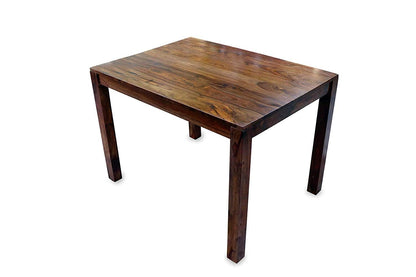 Solid Sheesham Wood 4 Seater Dining Table Set with Chairs