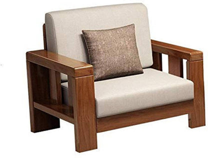 Sheesham Wood Living Room Sofa Set | 3+1+1 Seater Wooden Couch