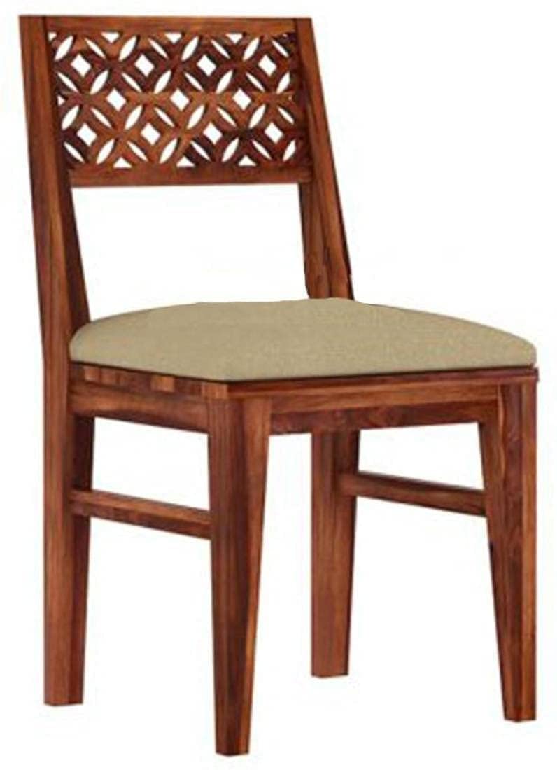 Solid Sheesham Wood 4 Seater Dining Table Set with Bench