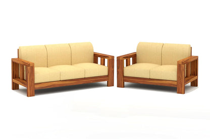Sheesham Wood 5 seater Sofa Set (3+2 Seater) for living room