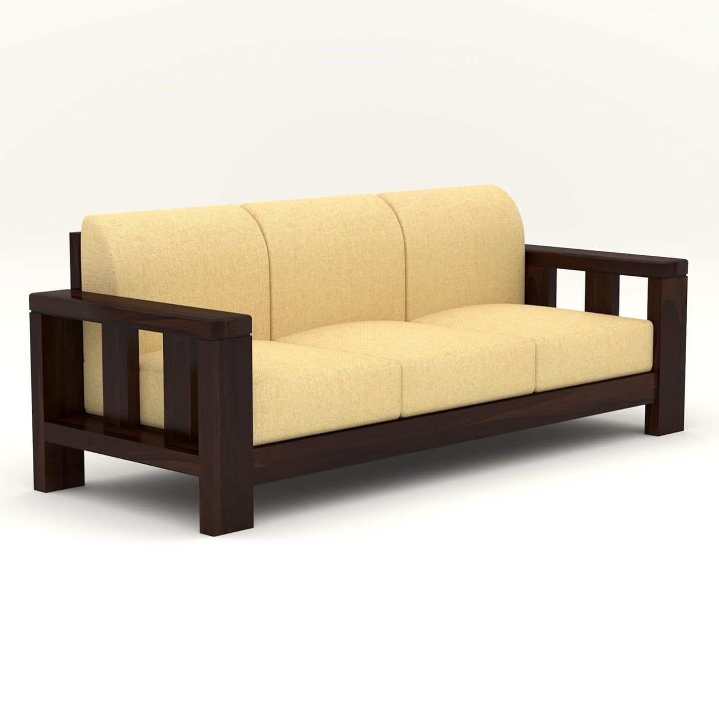 Sheesham Wood 5 seater Sofa Set (3+2 Seater) for living room