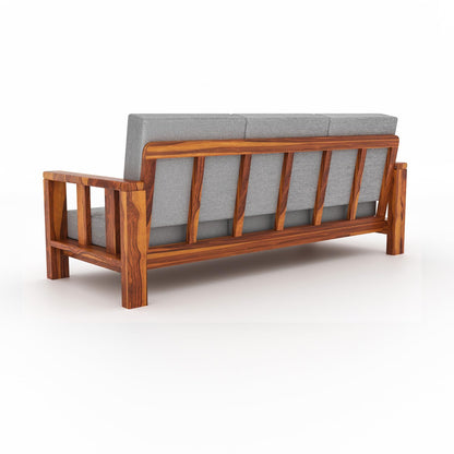 Premium Wooden Sofa Set 5 Seater (3+1+1) | Sheesham Wood