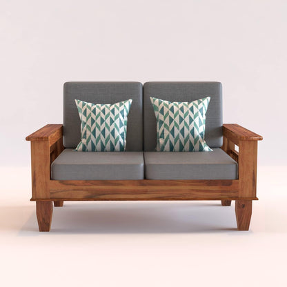 Solid Sheesham Wood Sofa Set 3+2+1 Seater for living room