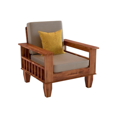 Sheesham Wood Premium Wooden Sofa Set 3+2+1 Seater | Living Room Furniture