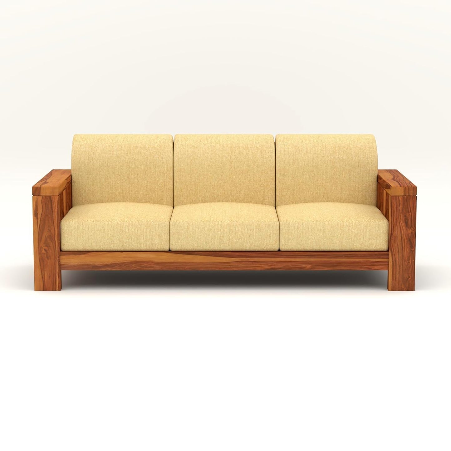 Sheesham Wood 5 seater Sofa Set (3+2 Seater) for living room