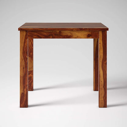 Solid Sheesham Wood 4 Seater Dining Table Set for Home & Kitchen