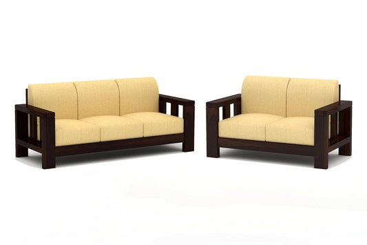 Sheesham Wood 5 seater Sofa Set (3+2 Seater) for living room