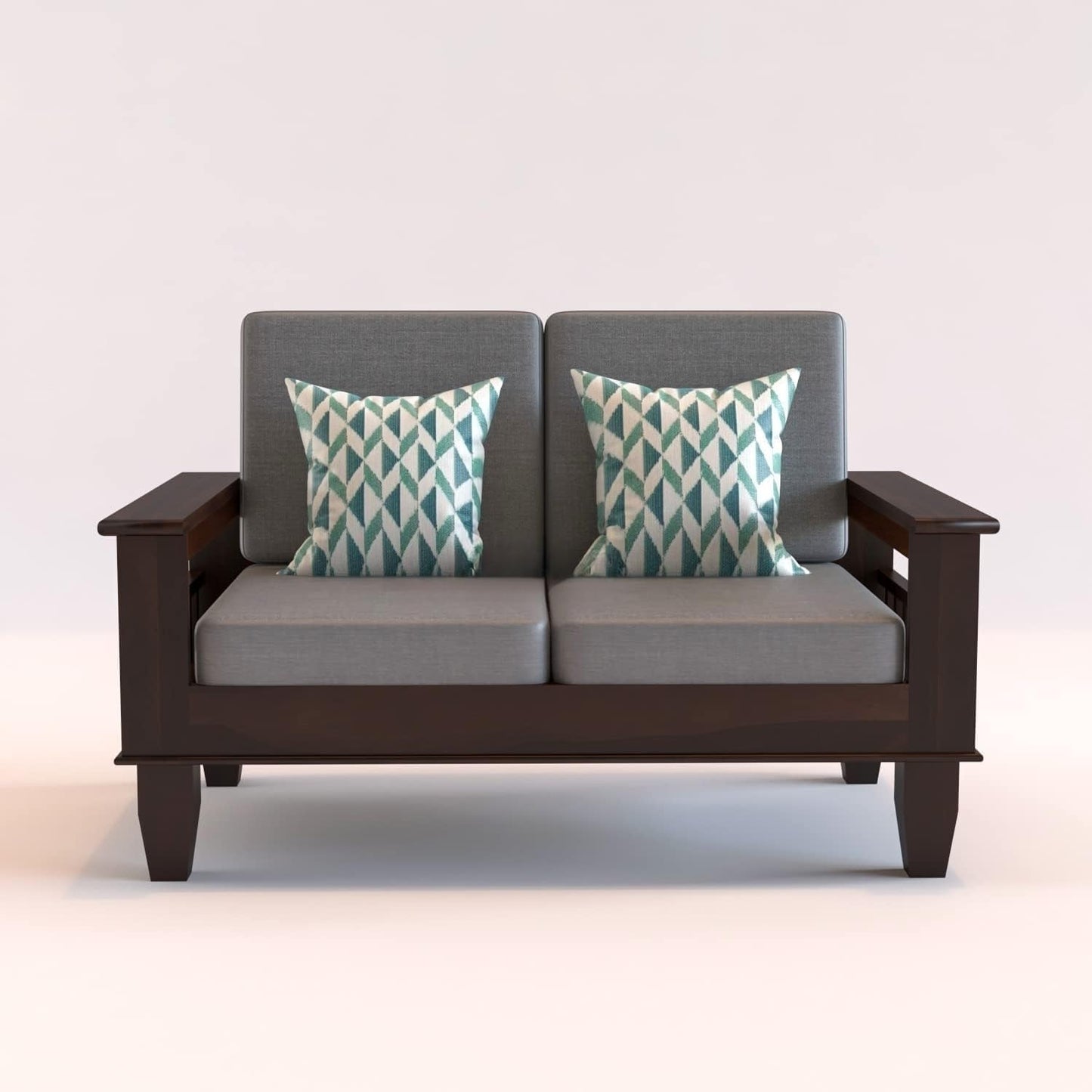 Solid Sheesham Wood Sofa Set 3+2+1 Seater for living room